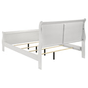 Conjunto de dormitorio Louis Philippe Cappuccino