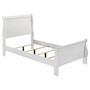 Conjunto de dormitorio Louis Philippe Cappuccino