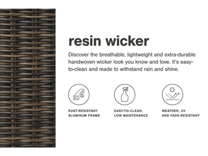 Sofá seccional/silla Easy Isle de 3 piezas con cojín