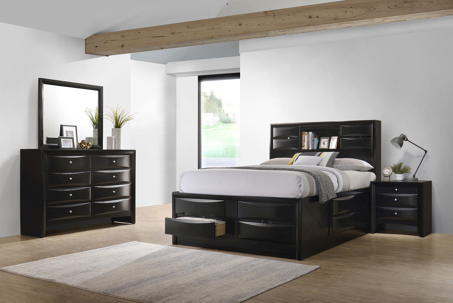 Briana Bedroom Set Black