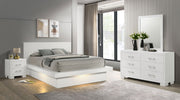 Jessica  Bedroom Set Cappuccino