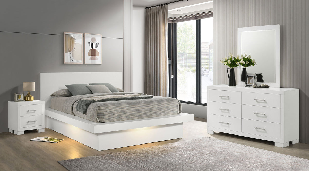 Jessica  Bedroom Set Cappuccino