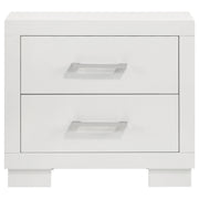 Jessica 5-piece Queen LED Bedroom Set Snow White