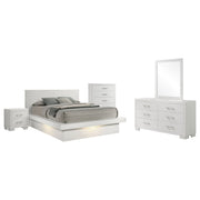 Conjunto de dormitorio Jessica Cappuccino