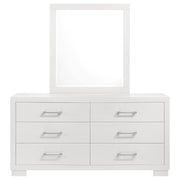 Jessica 6-drawer Dresser Cappuccino
