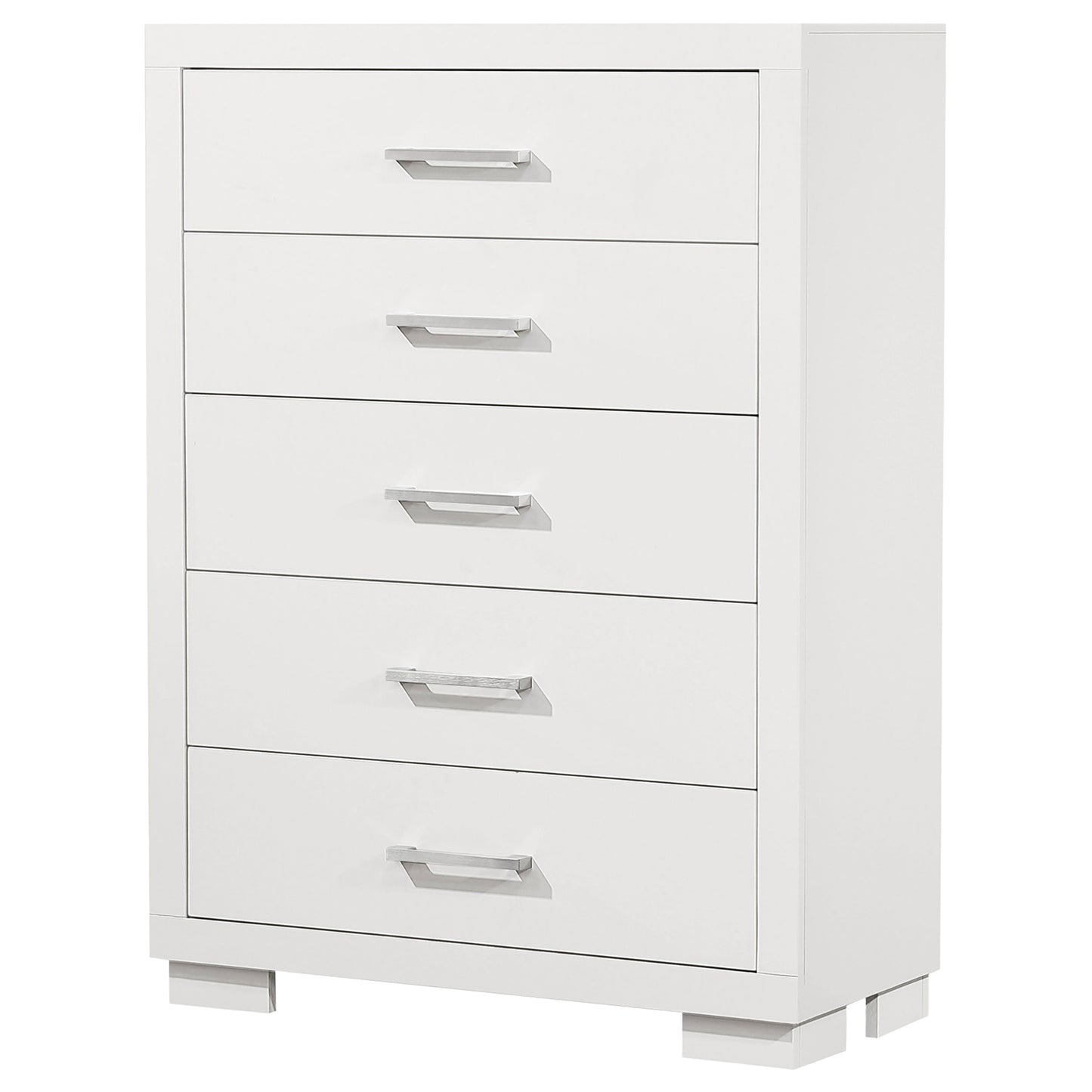Jessica 5-drawer Bedroom Chest Cappuccino