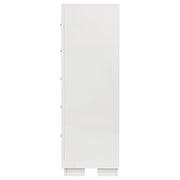 Jessica 5-drawer Bedroom Chest Cappuccino