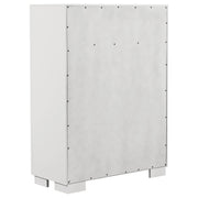 Jessica 5-drawer Bedroom Chest Cappuccino