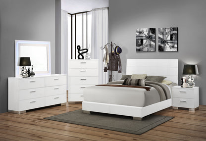 Felicity Bedroom Set White Gloss