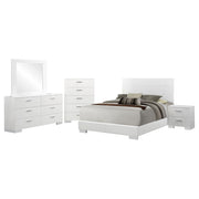 Felicity Bedroom Set White Gloss