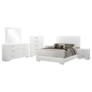 Felicity Bedroom Set White Gloss
