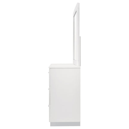 Felicity 6-drawer Dresser White High Gloss