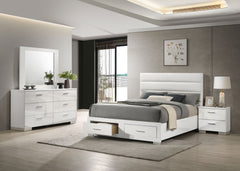 Felicity Bedroom Set White Gloss