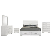 Felicity Bedroom Set White Gloss