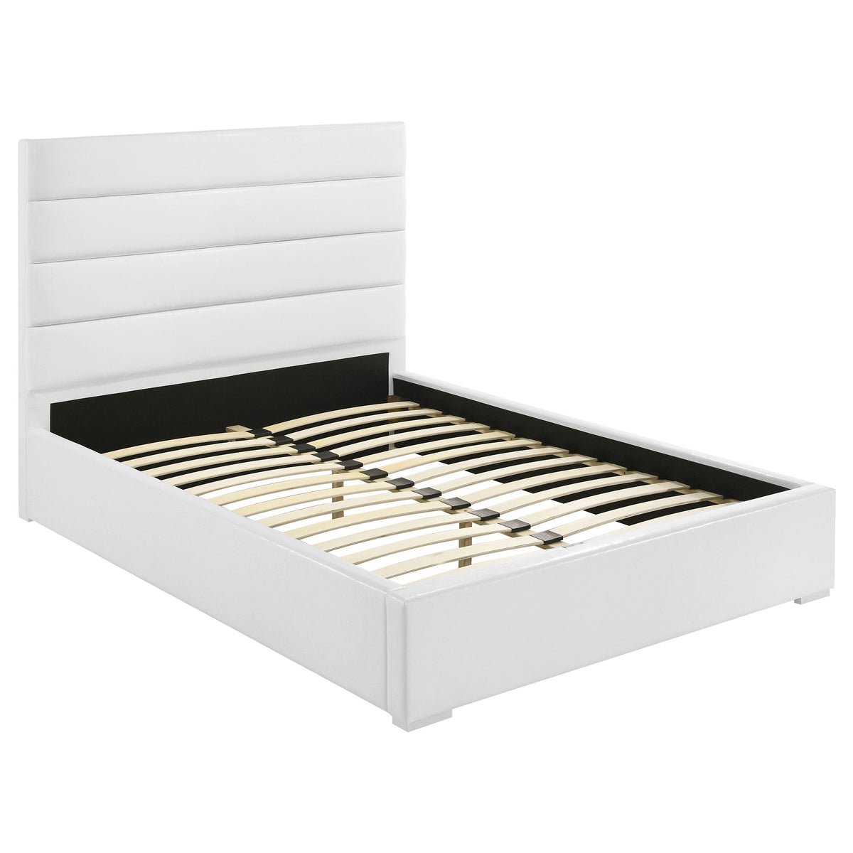 Felicity 53-inch Upholstered Platform Bed White