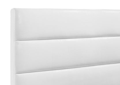 Felicity 53-inch Upholstered Platform Bed White