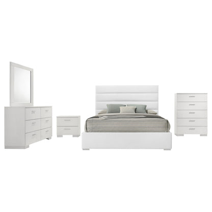 Felicity Bedroom Set White Gloss