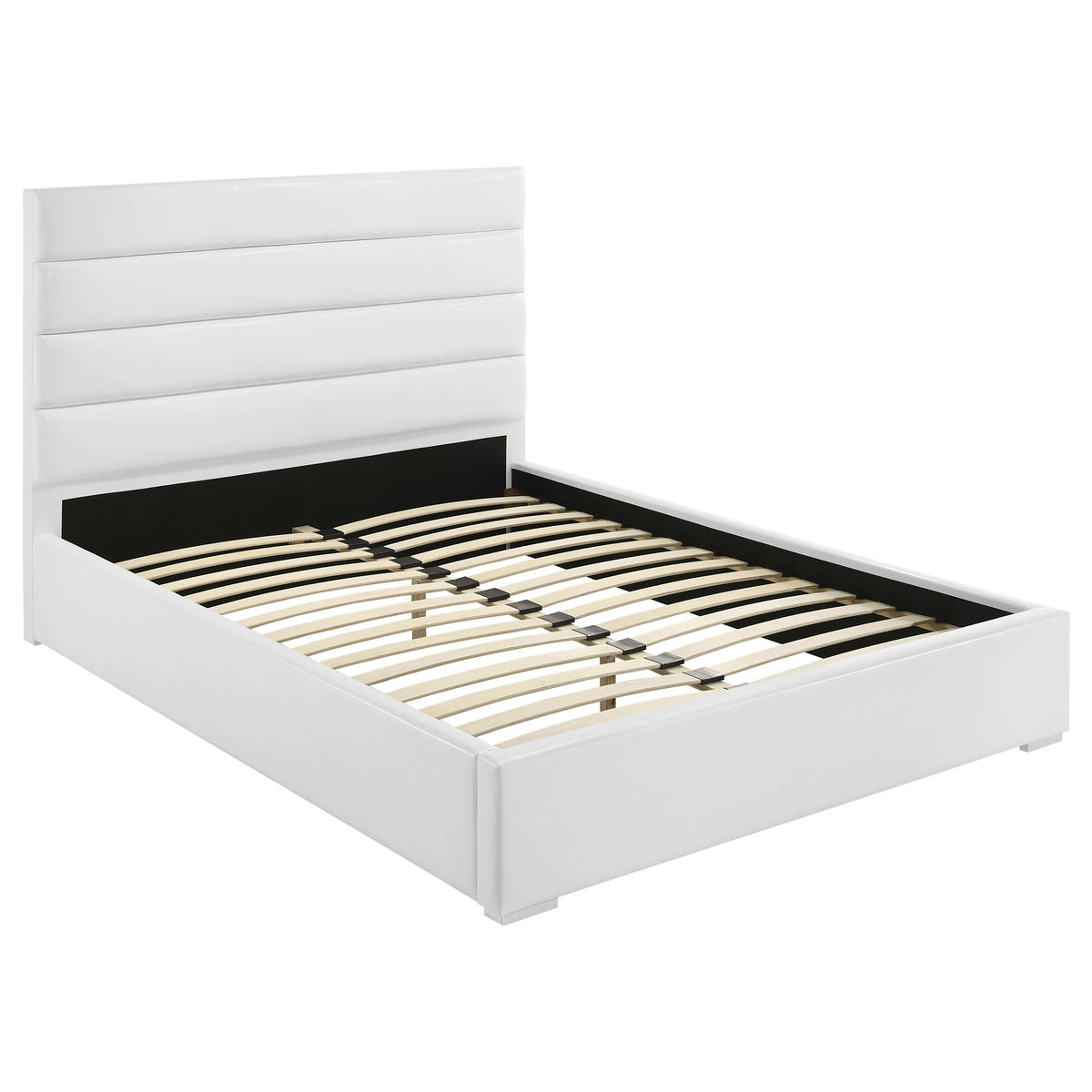 Felicity 53-inch Upholstered Platform Bed White