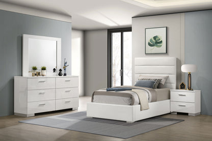 Felicity Bedroom Set White Gloss