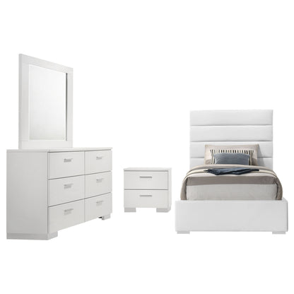 Felicity Bedroom Set White Gloss