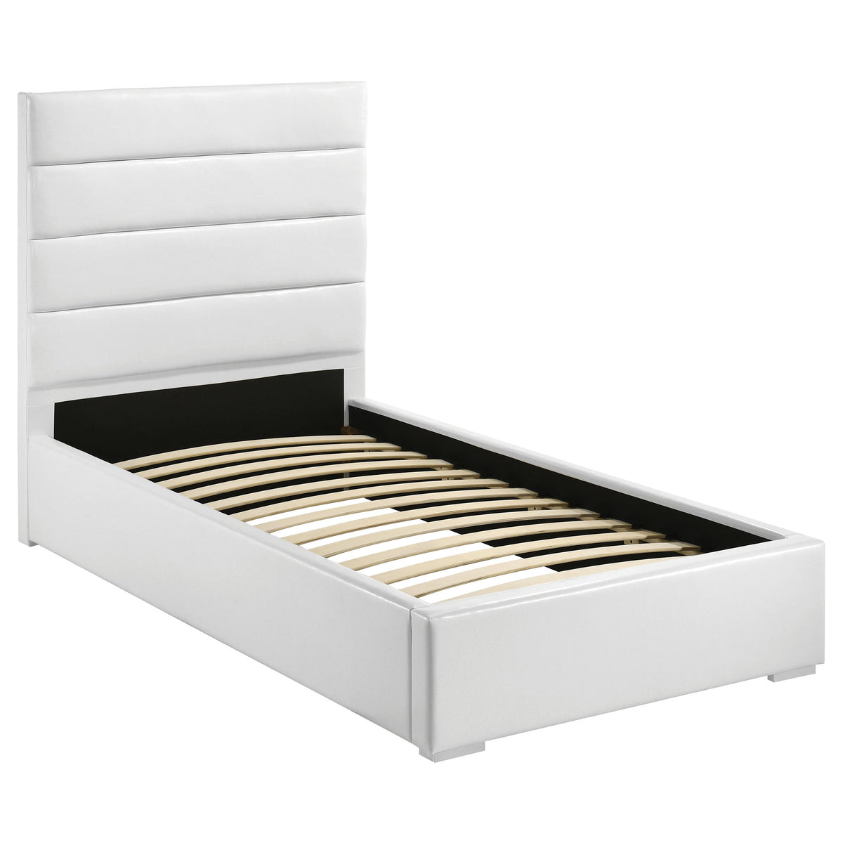 Felicity 53-inch Upholstered  Bed White