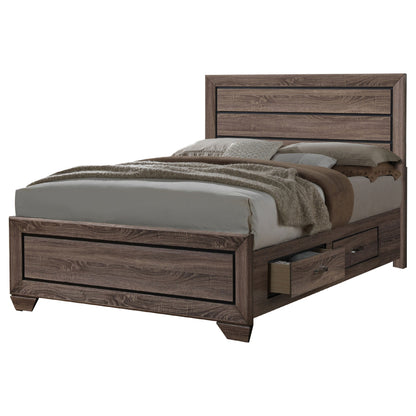 Kauffman  Bedroom Set Dark Cocoa