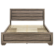 Kauffman Wood  Panel Bed Dark Cocoa