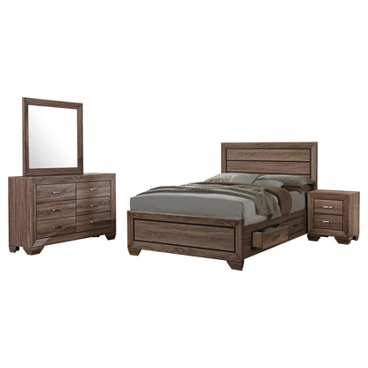 Kauffman  Bedroom Set Dark Cocoa