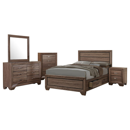 Kauffman  Bedroom Set Dark Cocoa