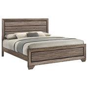 Kauffman Wood  Panel Bed Dark Cocoa