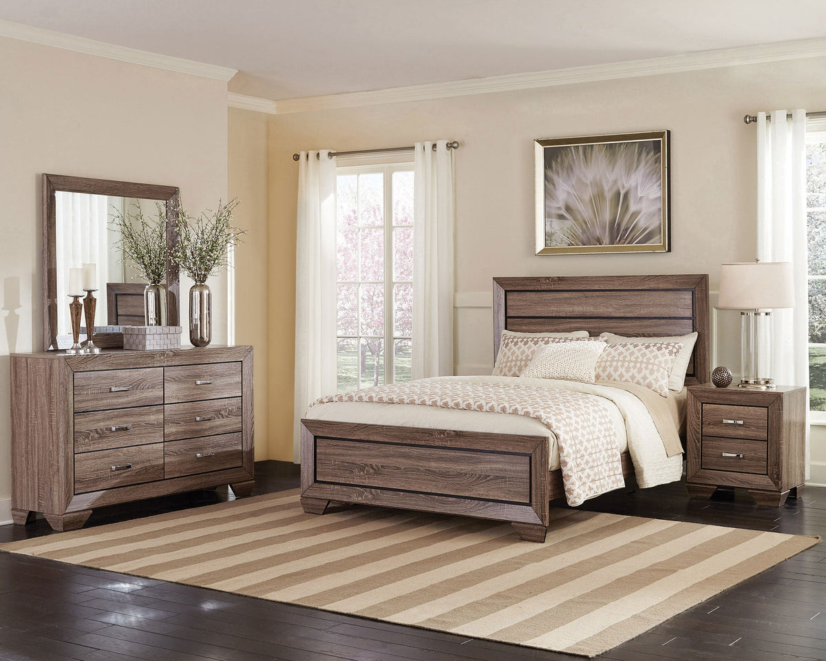 Kauffman  Bedroom Set Dark Cocoa
