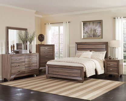 Kauffman  Bedroom Set Dark Cocoa