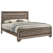 Kauffman Wood  Panel Bed Dark Cocoa