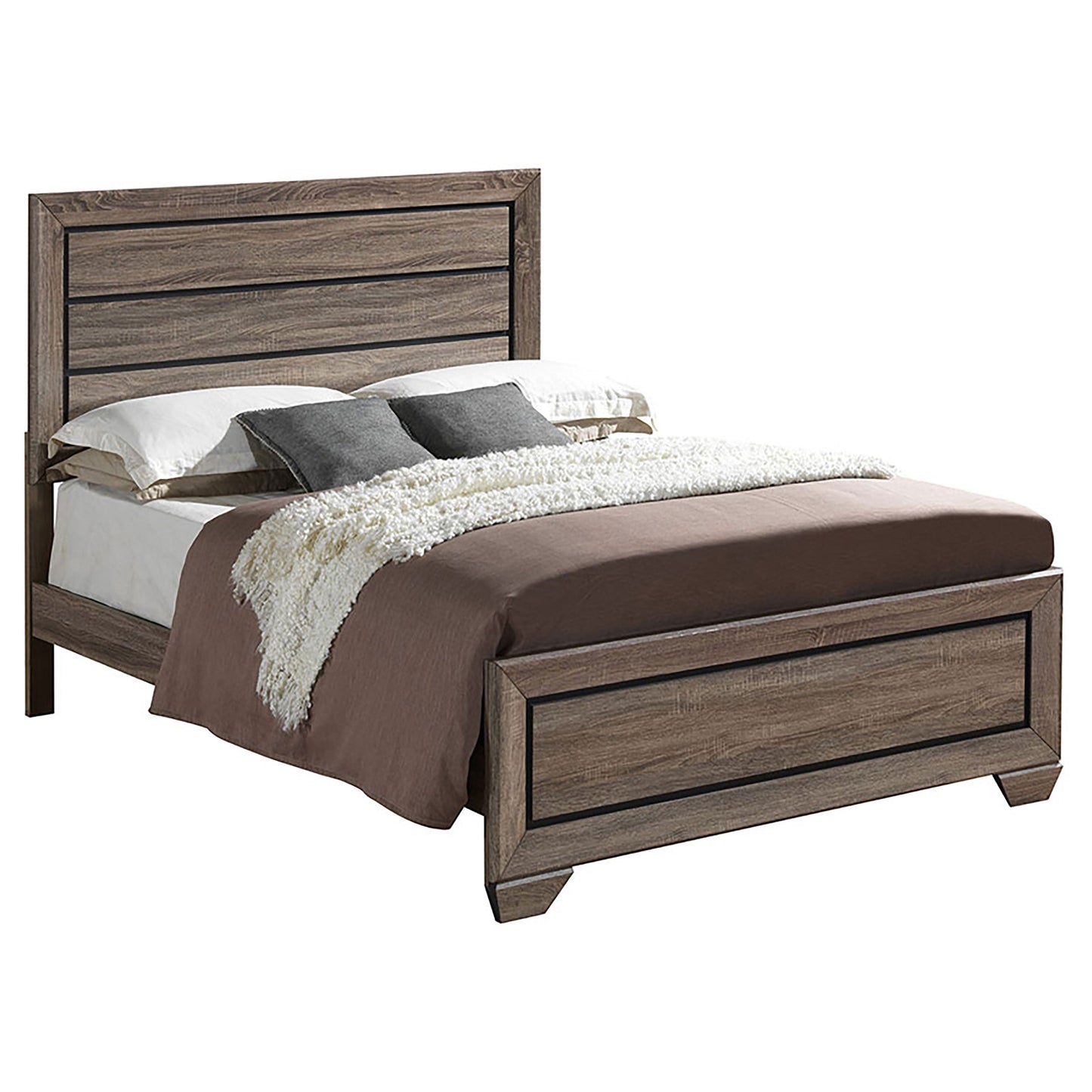 Kauffman  Bedroom Set Dark Cocoa