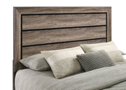 Kauffman Wood  Panel Bed Dark Cocoa
