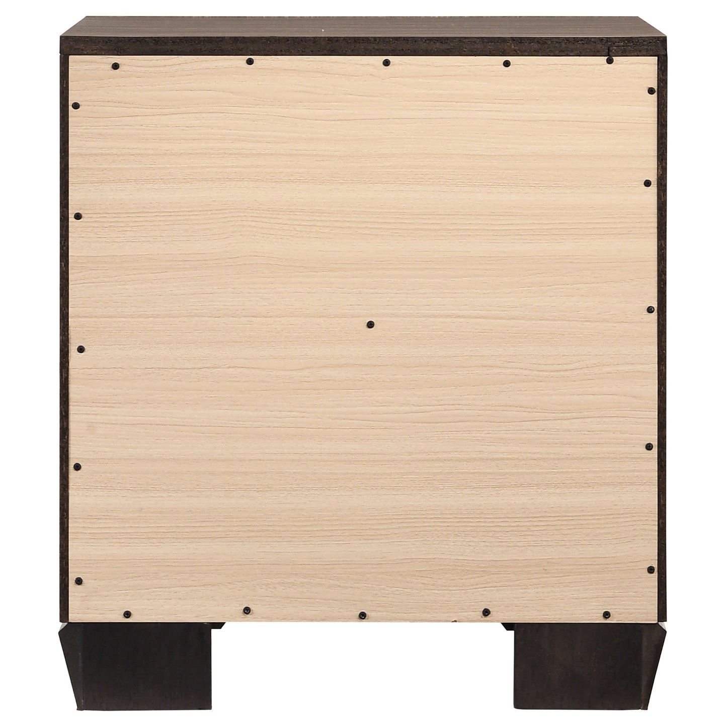 Kauffman 2-drawer Nightstand Dark Cocoa