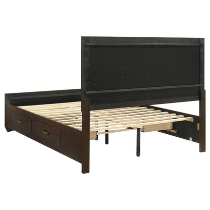 Kauffman  Bedroom Set Dark Cocoa