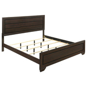 Juego de dormitorio Kauffman color cacao oscuro