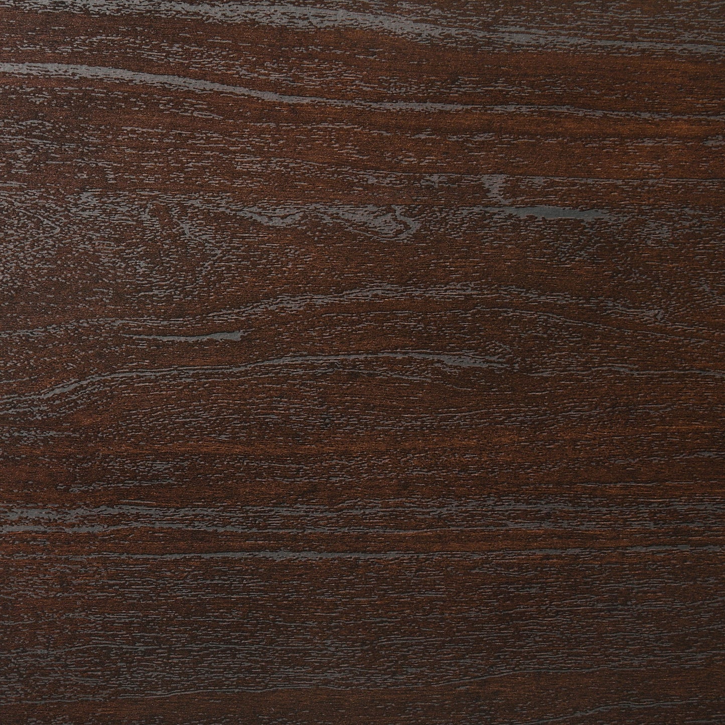 Cama con paneles de madera Kauffman color cacao oscuro