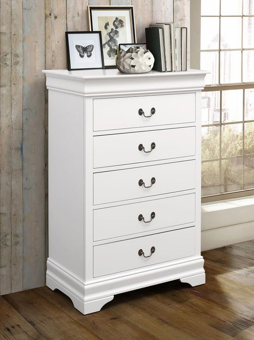 Louis Philippe 5-drawer Chest