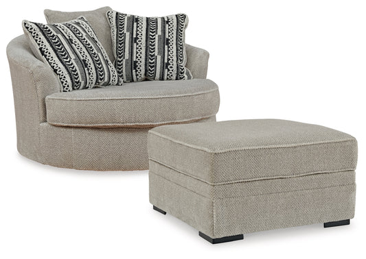 Calnita Chair and Ottoman
