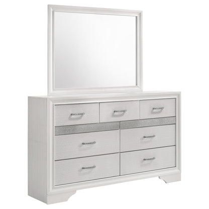 Miranda 7-drawer Dresser Black