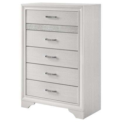 Miranda 5-drawer Bedroom Chest Black