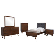 Robyn  Bedroom Set Dark Walnut