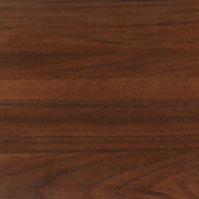 Robyn Wood  Platform Bed Dark Walnut