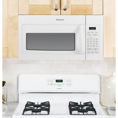  Hotpoint 30-inch, 1.6 cu.ft. Over-the-Range Microwave Oven RVM5160DHWW IMAGE 4