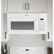  Hotpoint 30-inch, 1.6 cu.ft. Over-the-Range Microwave Oven RVM5160DHWW IMAGE 5