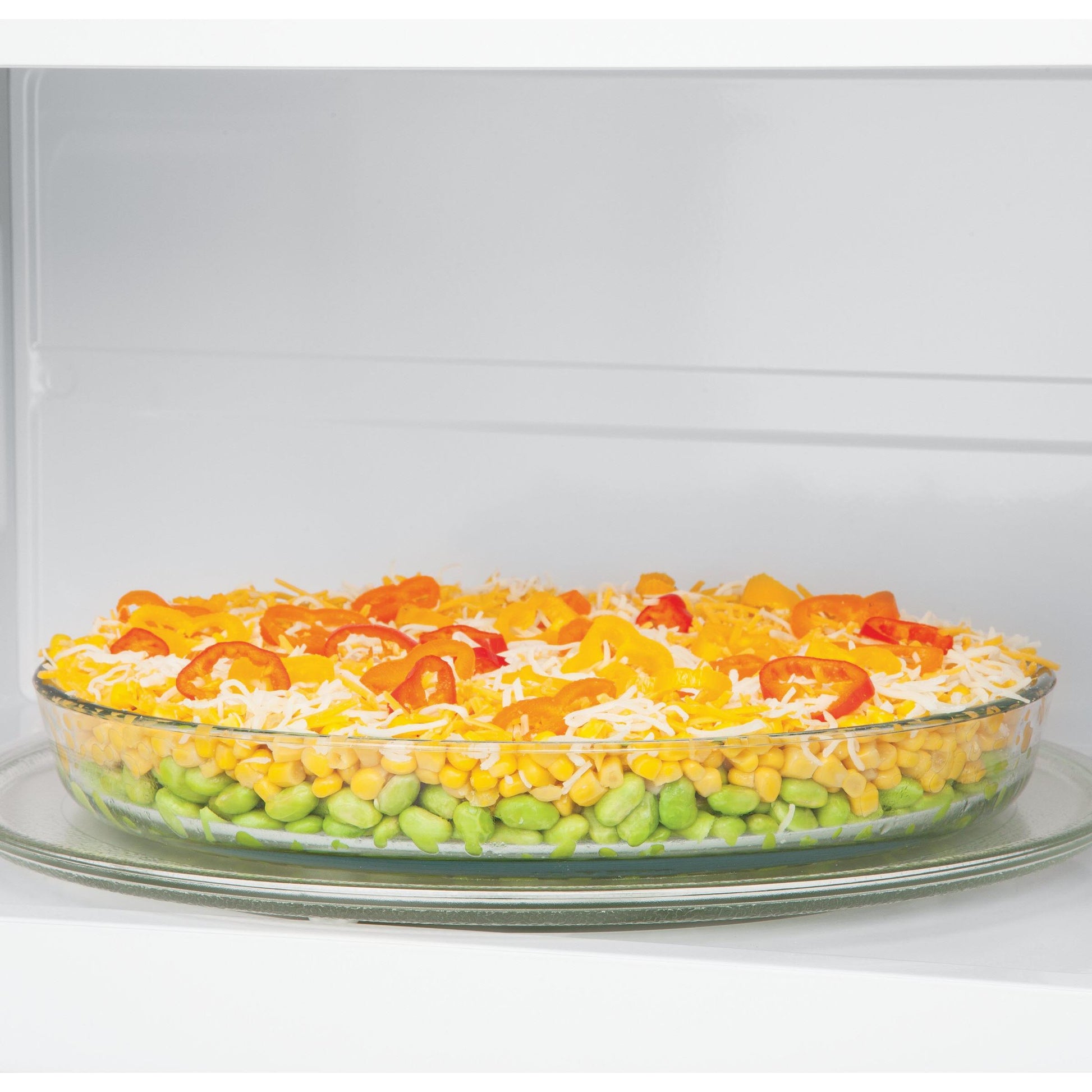  Hotpoint 30-inch, 1.6 cu.ft. Over-the-Range Microwave Oven RVM5160DHWW IMAGE 7