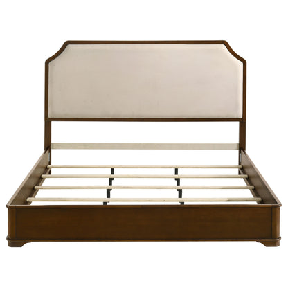 Garland 58-inchPanel Bed Cream and Brown Cherry