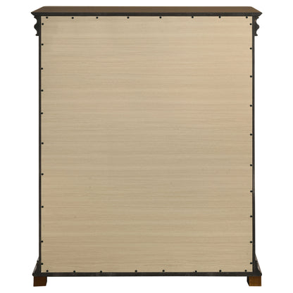 Garland 4-drawer Bedroom Chest of Drawers Brown Cherry